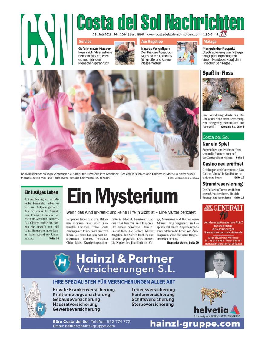 Costa del Sol Nachrichten 28.07.2016
